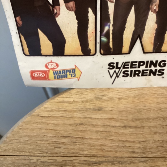 Vans Warped Tour 2013 signed Autographed Sleeping With Sirens KELLIN Quinnn - Picture 8 of 10
